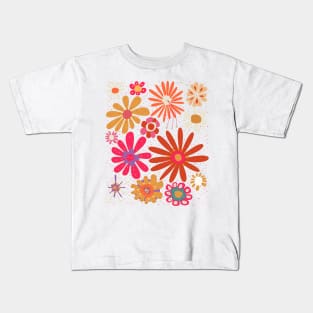 Floral pattern - beautiful floral design - floral illustration Kids T-Shirt